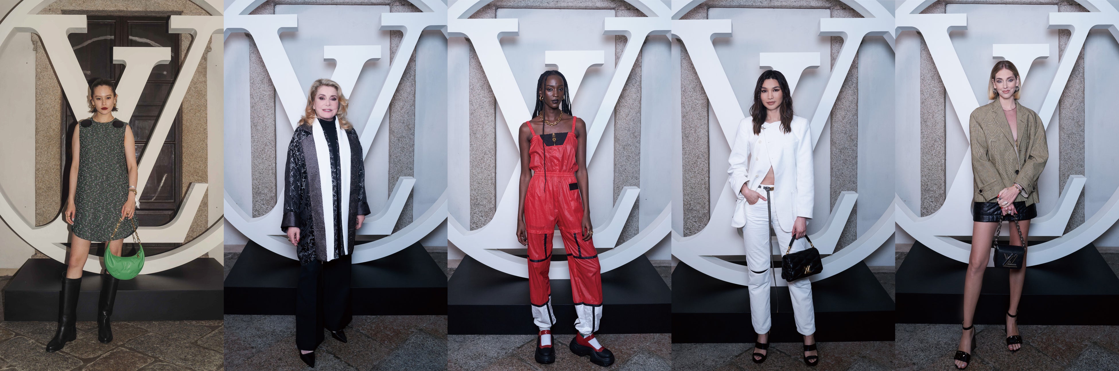emma、カトリーヌ·ドヌーヴ(Catherine Deneuv)、ルース·アンド·ザ·ヤクザ(Lous and the Yakuza)、ジェンマ·チャン(Gemma Chan)、キアーラ·フェラーニ(Chiara Ferragni)