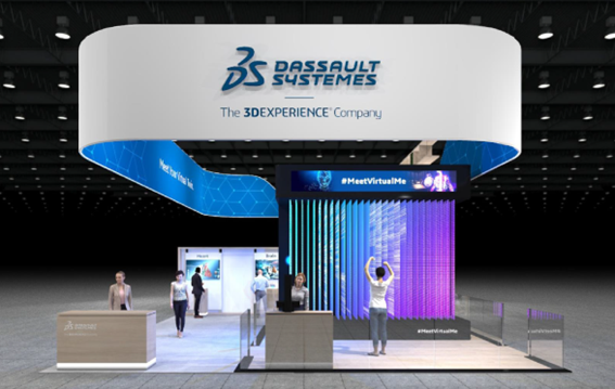 ダッソー・システムズのブース（#8705）イメージ