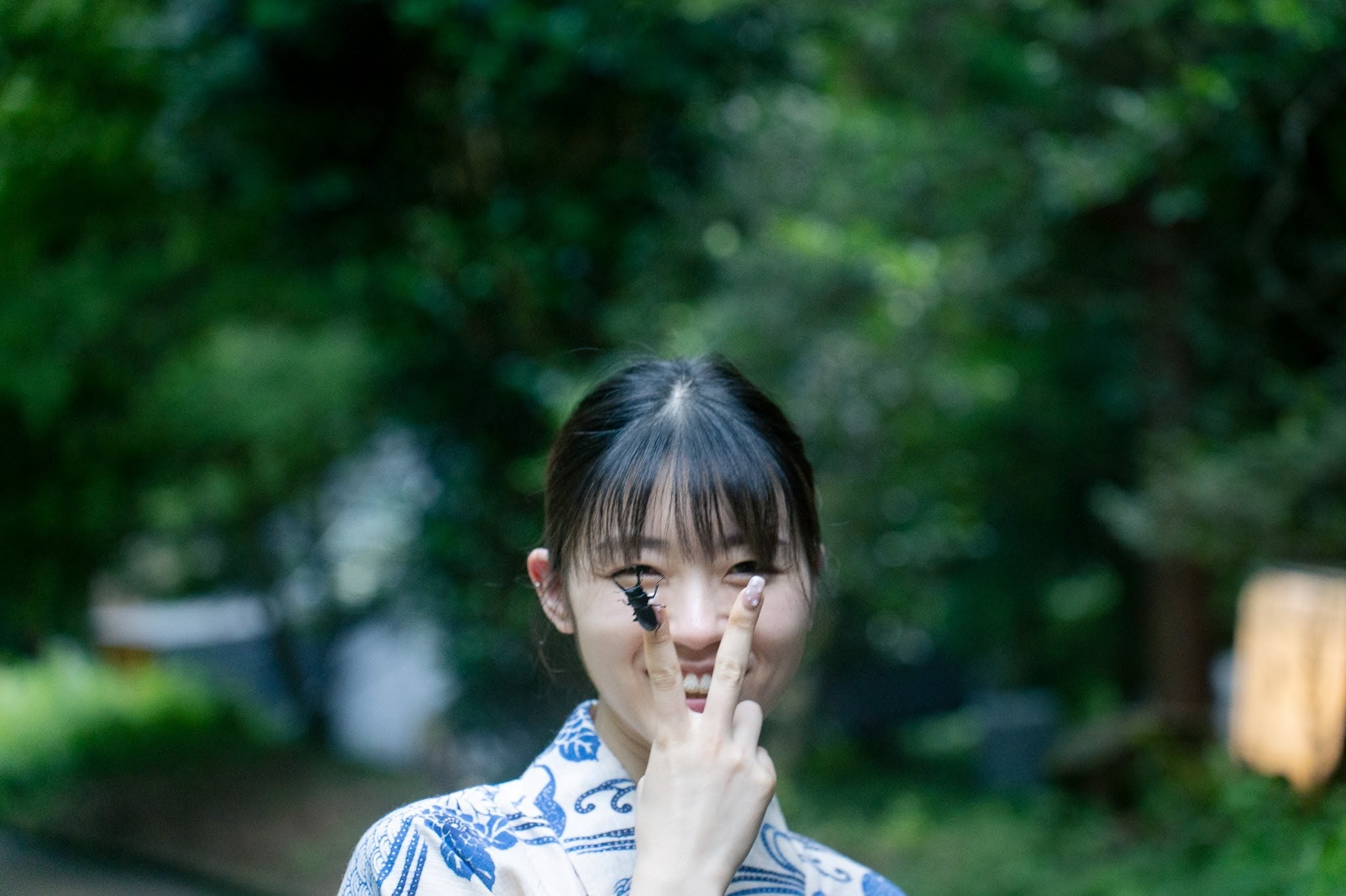 コクワガタ発見！