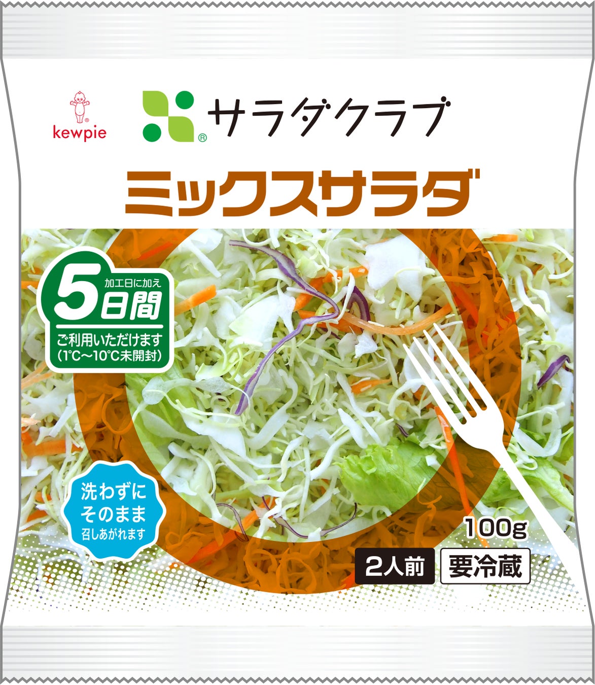 「ミックスサラダ」 (100g/108円)