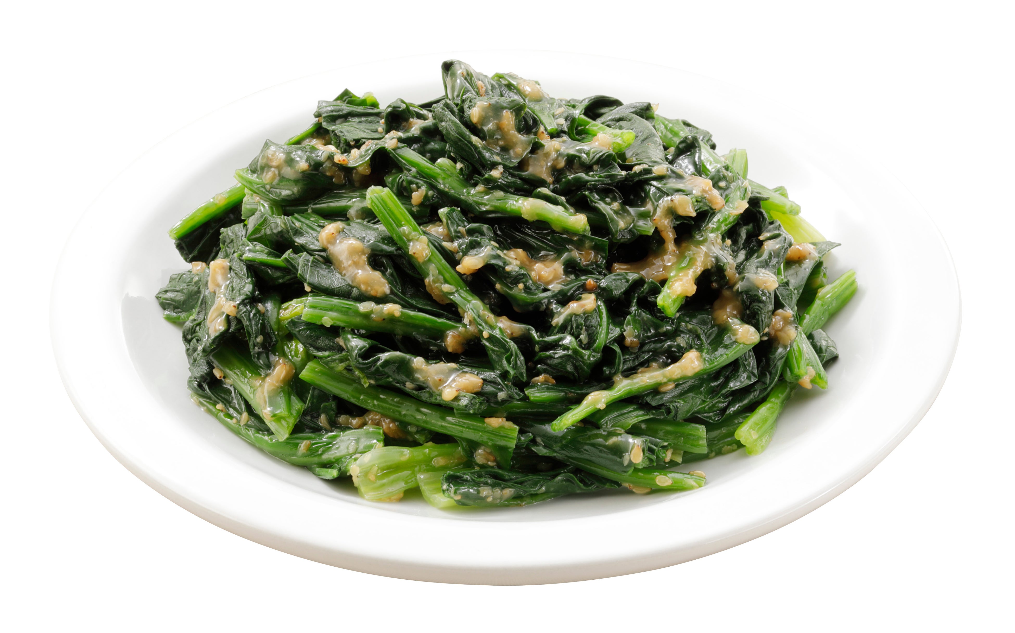 ＜料理完成イメージ（ほうれん草のごま和え）＞