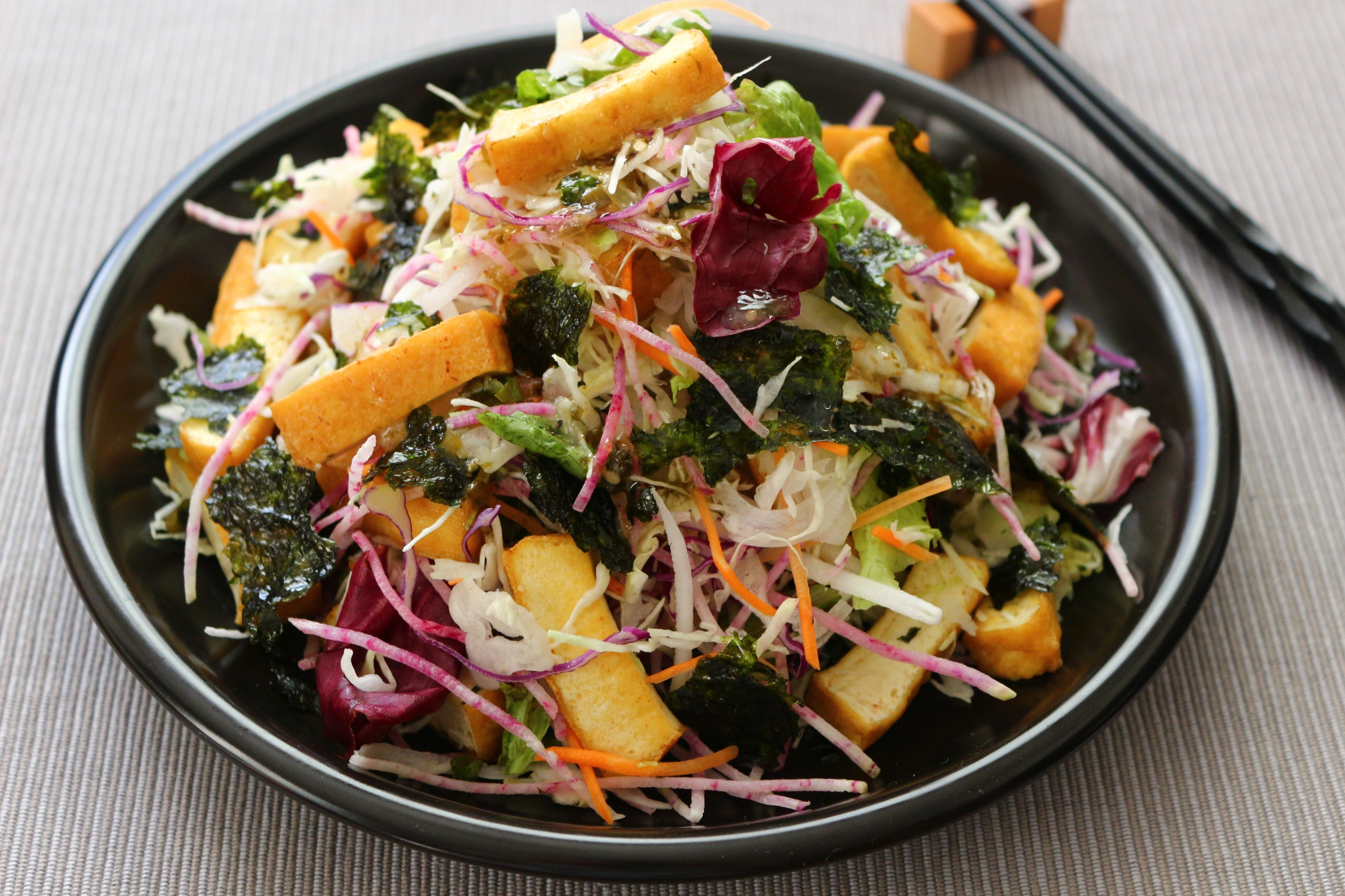 アレンジレシピ 「厚揚げのチョレギサラダ」