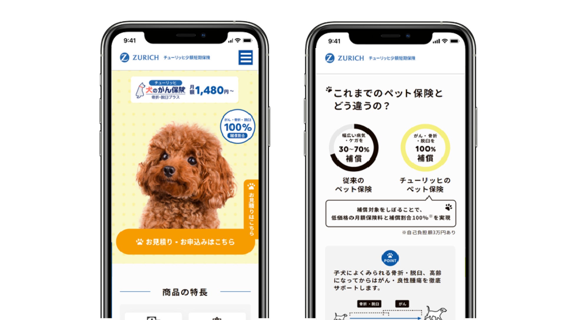 犬の健康管理アプリ Onedog が チューリッヒのペット保険 犬のがん保険 骨折 脱臼プラス と提携 Dotdのプレスリリース 犬の健康管理アプリ Onedog が チューリッヒのペット保険 犬のがん保険 骨折 脱臼プラス と提携 Dotdのプレスリリース