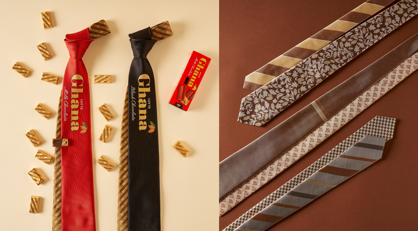 リッキー everline ラキドロ ロッテ 新世界 ネクタイ 60866-43-