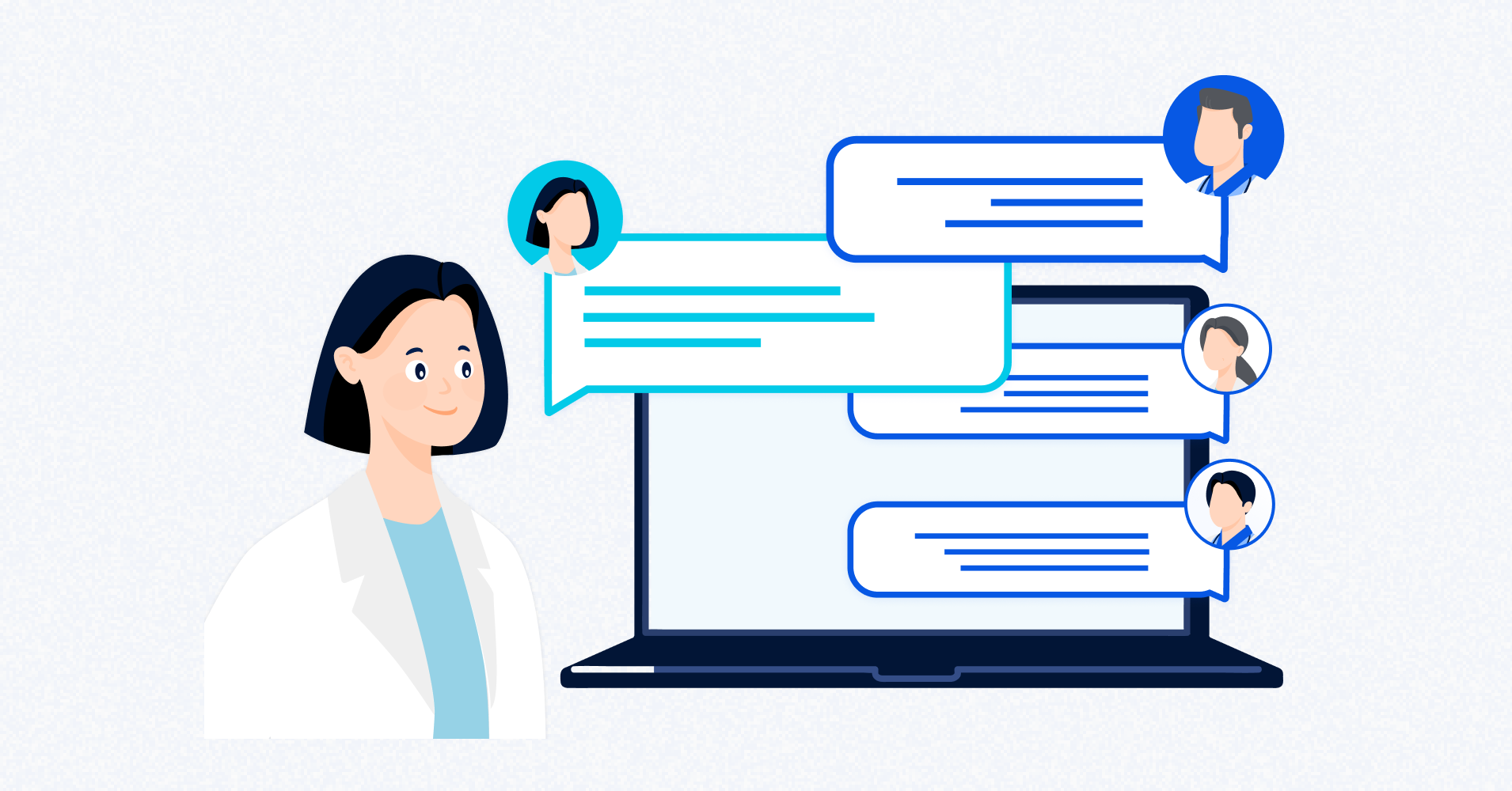 チャットカンファレンスのイメージ