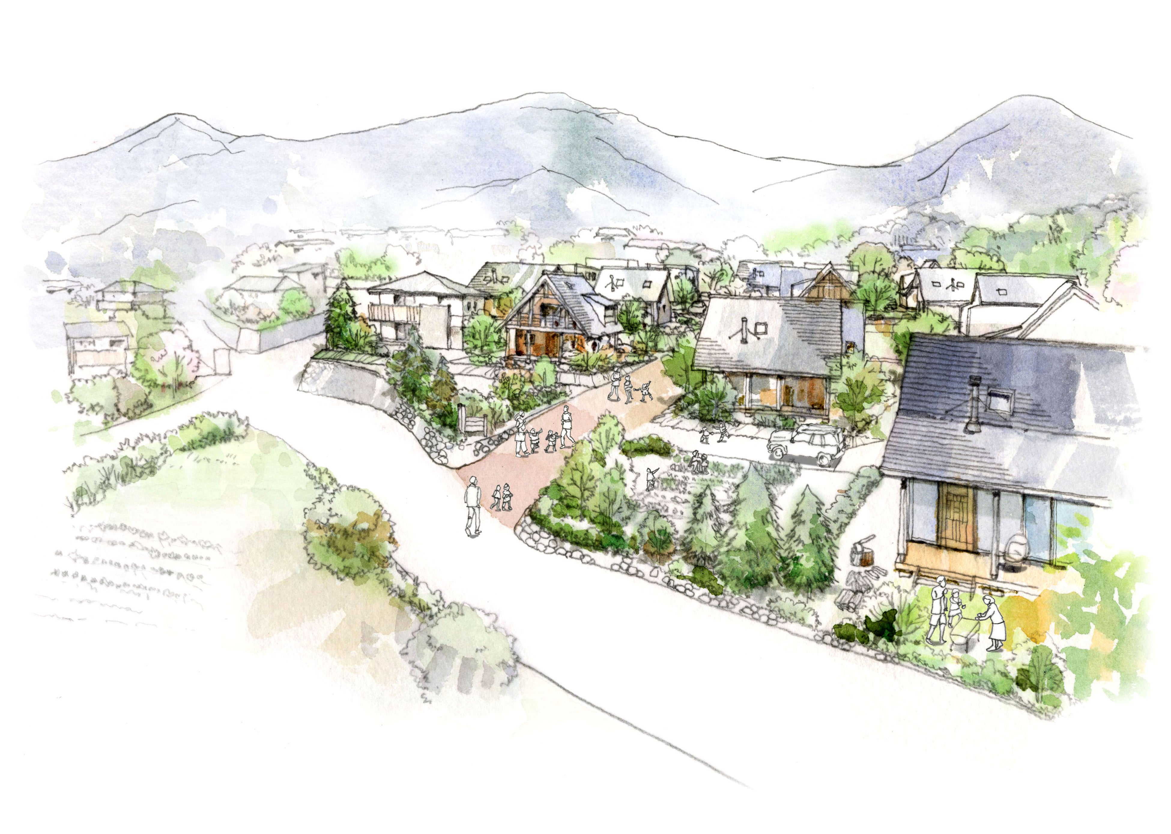 小諸 梅の坂上 FuMoTo イメージイラスト