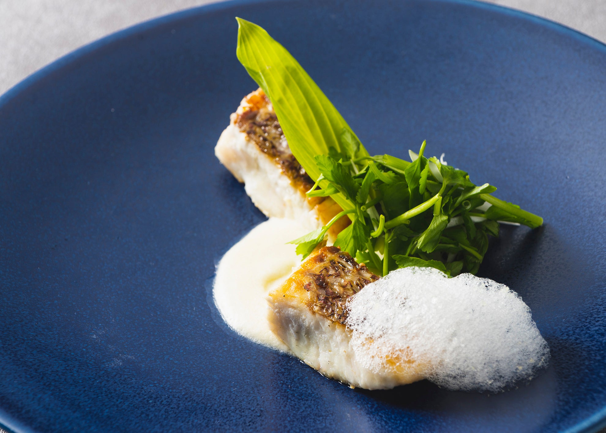 真鯛のソテー 山菜のサラダ