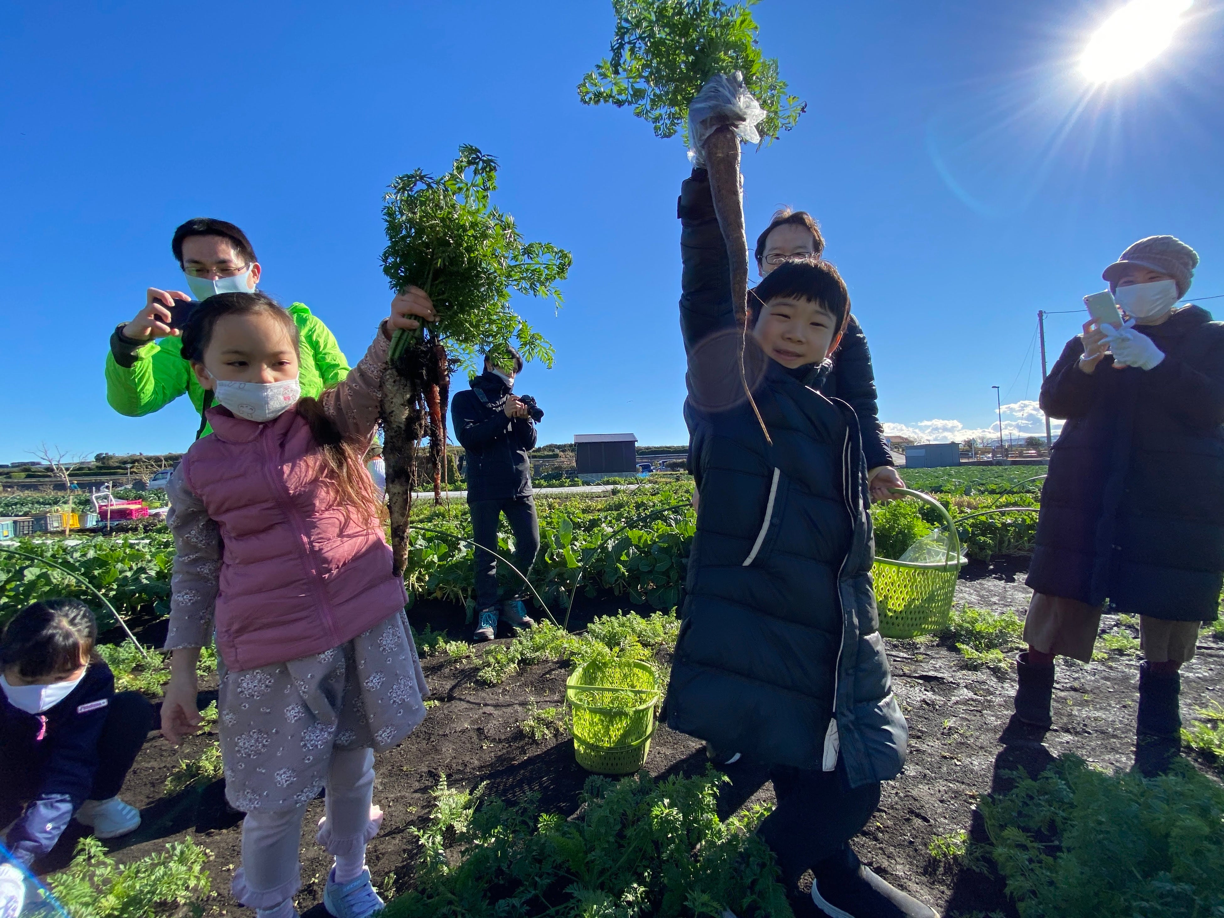 12月18日開催 収穫体験＋ピザ作り