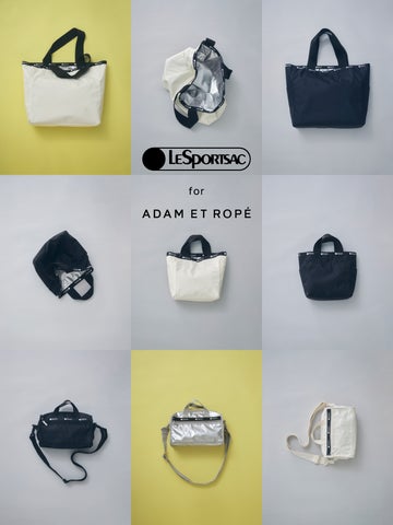 【LeSportsac】ADAM ET ROPE' 別注 リバーシブル トートバッグ 6099-1121-