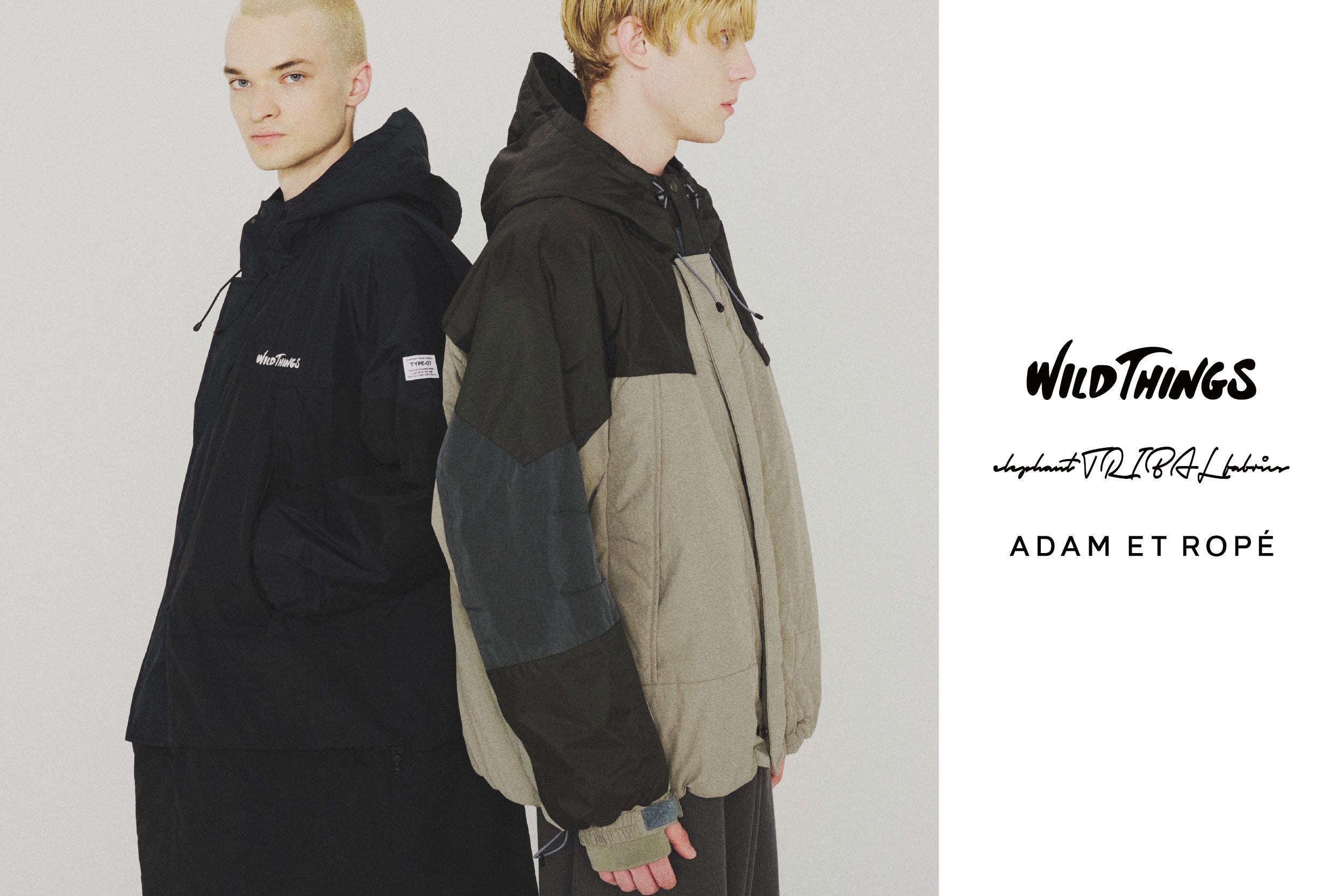 elephant TRIBAL fabrics × WILD THINGS for ADAM ET ROPE'の