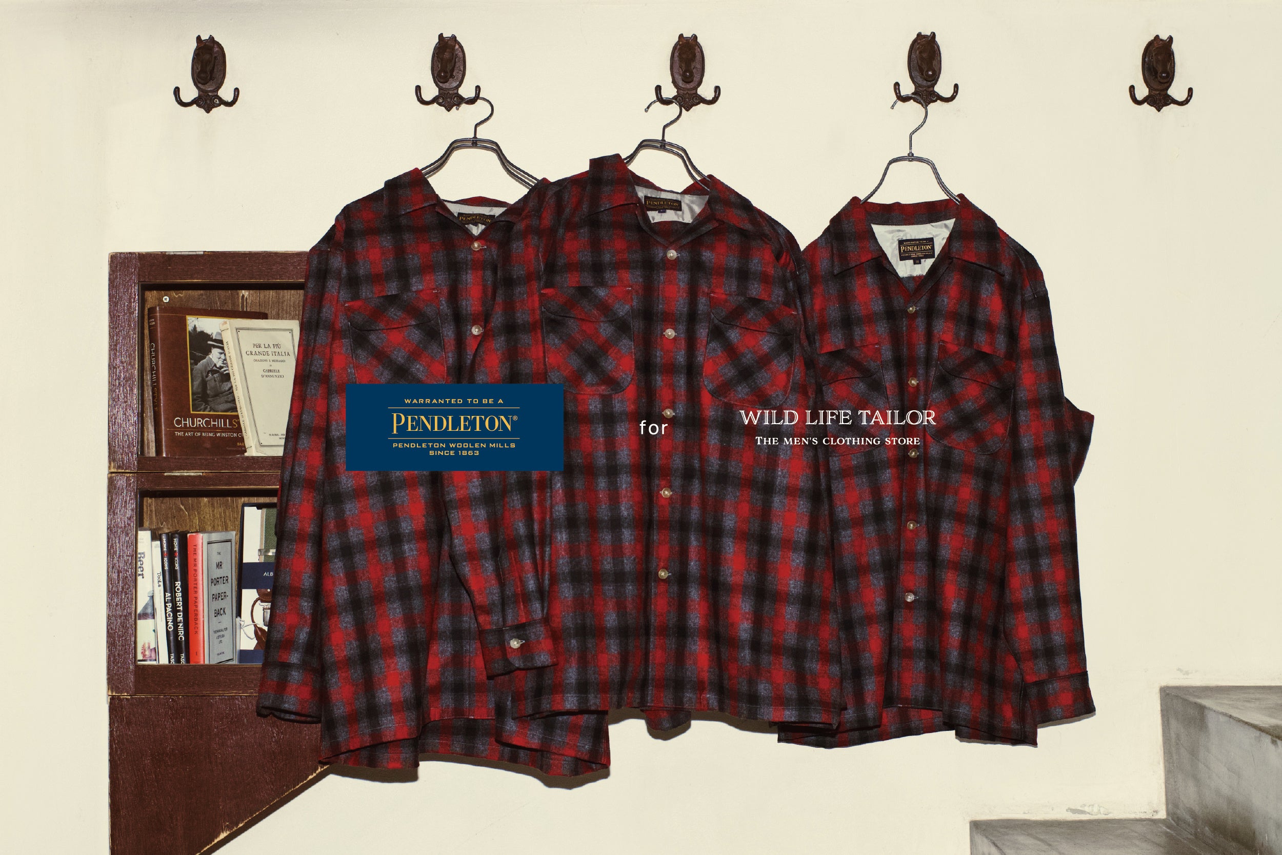 PENDLETONとWILD LIFE TAILORの別注ボードシャツが登場！70年代の