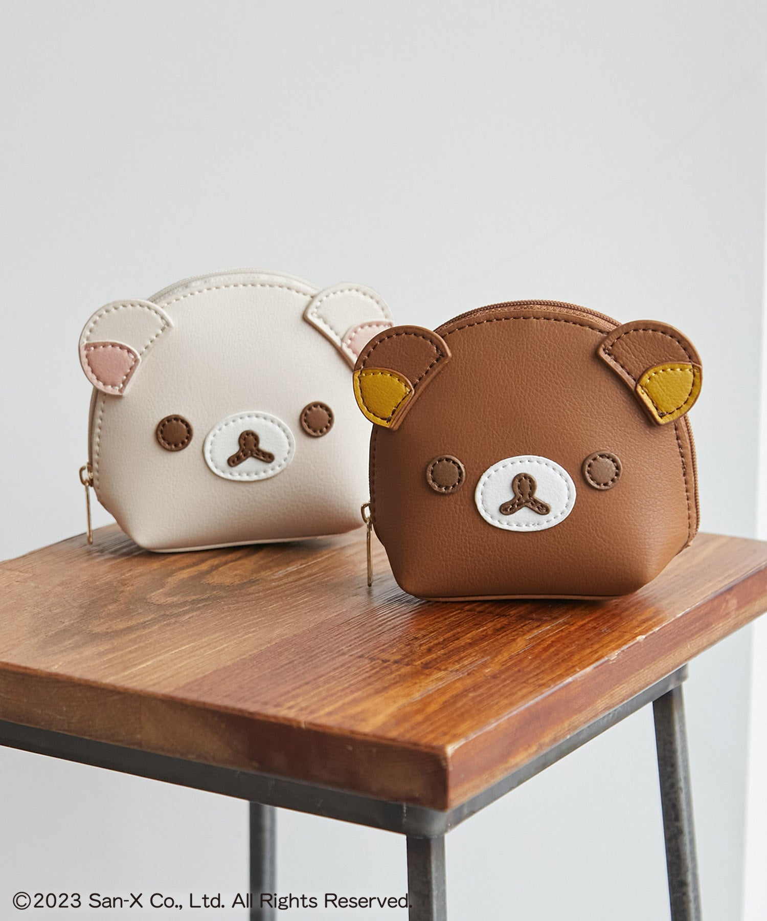 リラックマ友の会　ロペピクニックコラボ　コリラックマぬいぐるみとプリーツスカート リラックマ友の会 ロペピクニックコラボ コリラックマぬいぐるみ