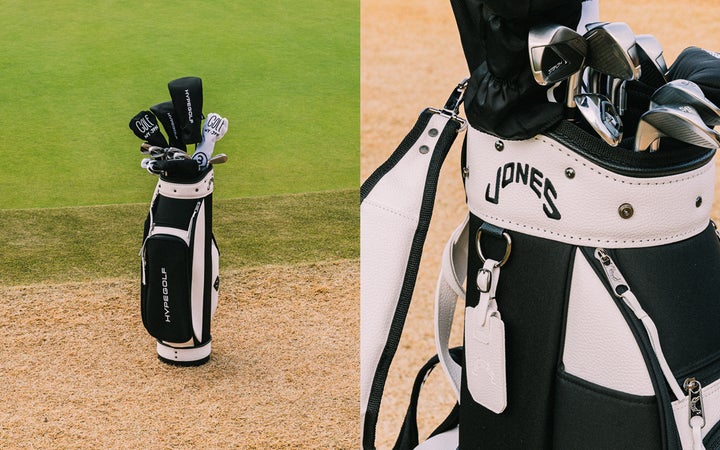 JONES HYPEGOLF キャディバッグゴルフバッグ ヘッドカバー付 JONES HYPEGOLF キャディバッグゴルフバッグ ヘッドカバー付