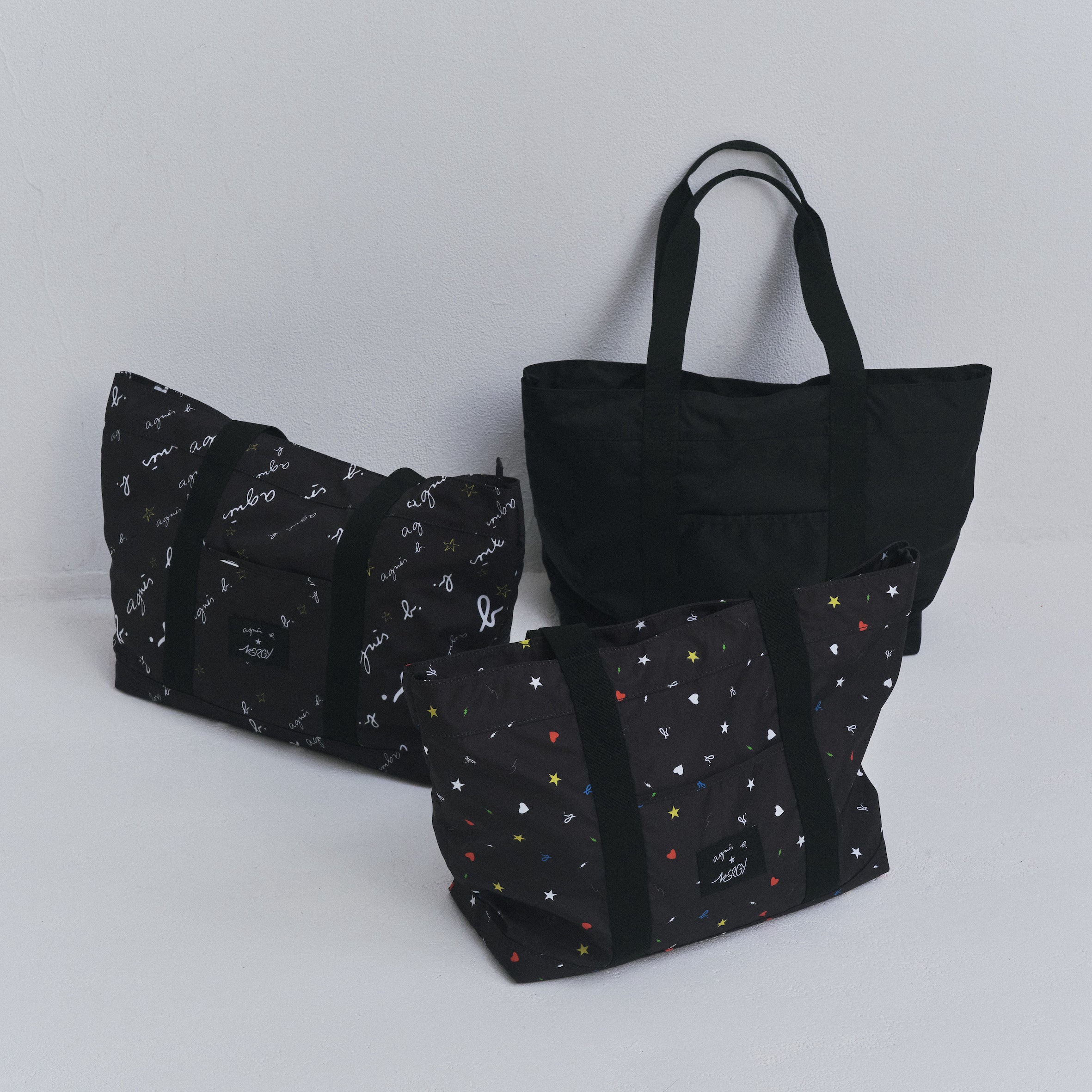 【本日限定価格】agnesb.×NERGYメッシュバックパッ&スパバックセット 本日限定価格】agnesb.×NERGYメッシュバックパッ&スパバックセット