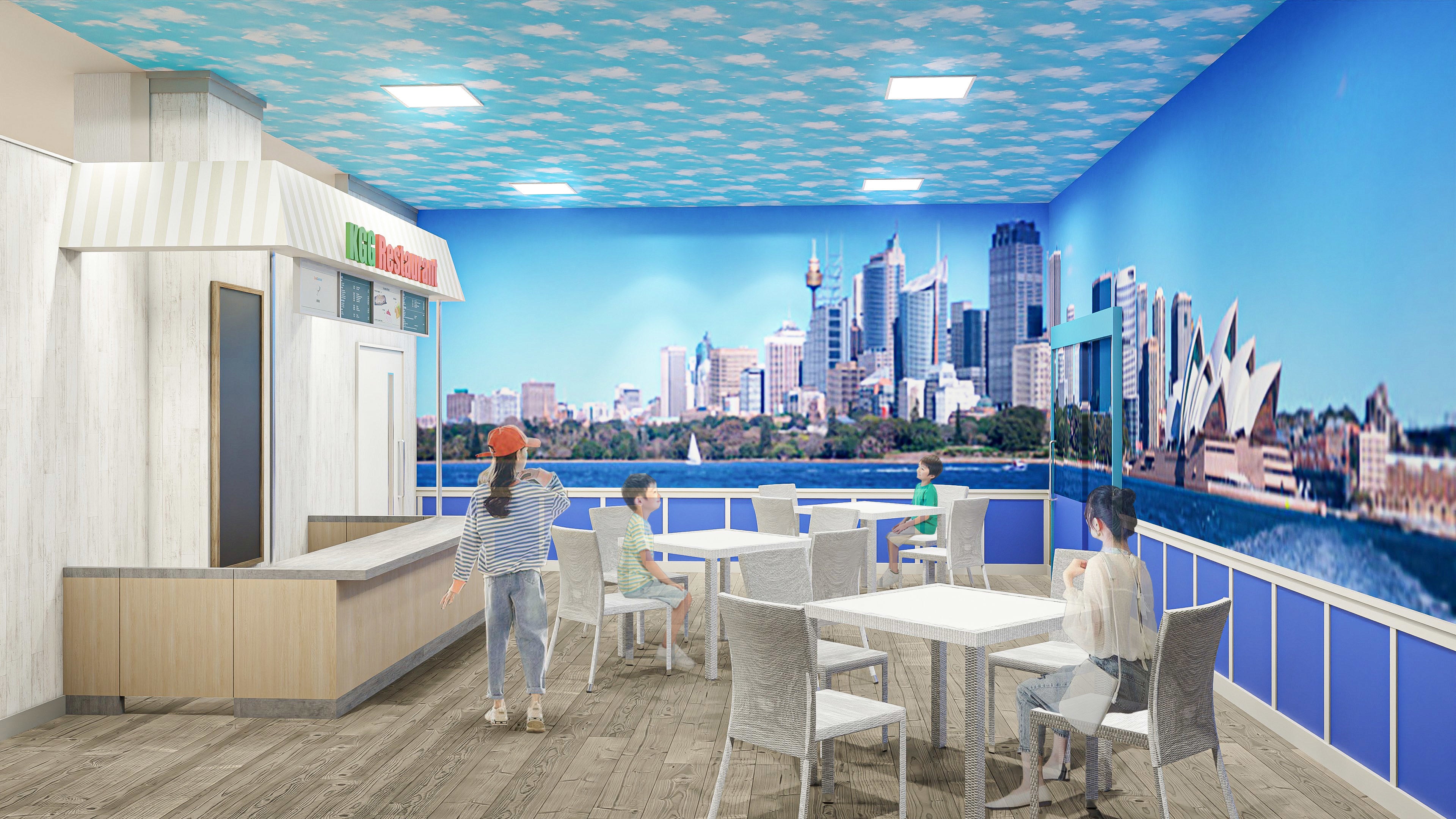 綺麗なレストランで注文してみよう