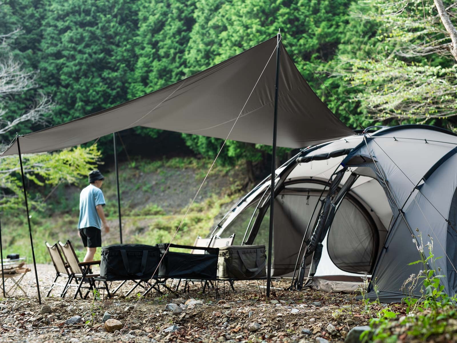 RATELWORKS 新作2ルームテント 最大/最強「MUSCHEL（ムシェル）」発売