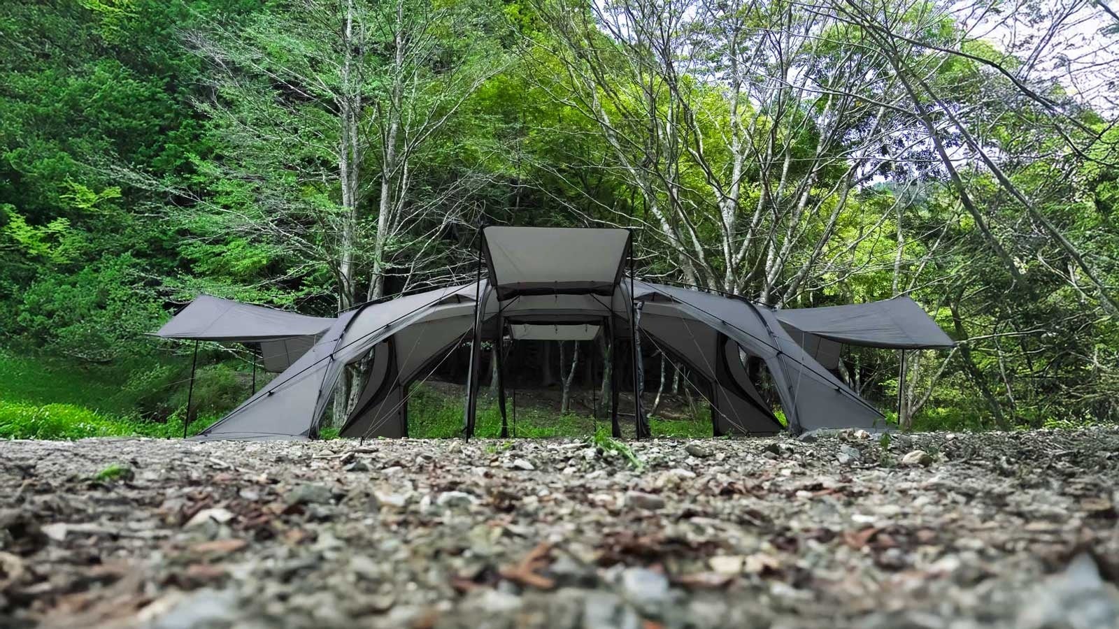 RATELWORKS 新作2ルームテント 最大/最強「MUSCHEL（ムシェル）」発売