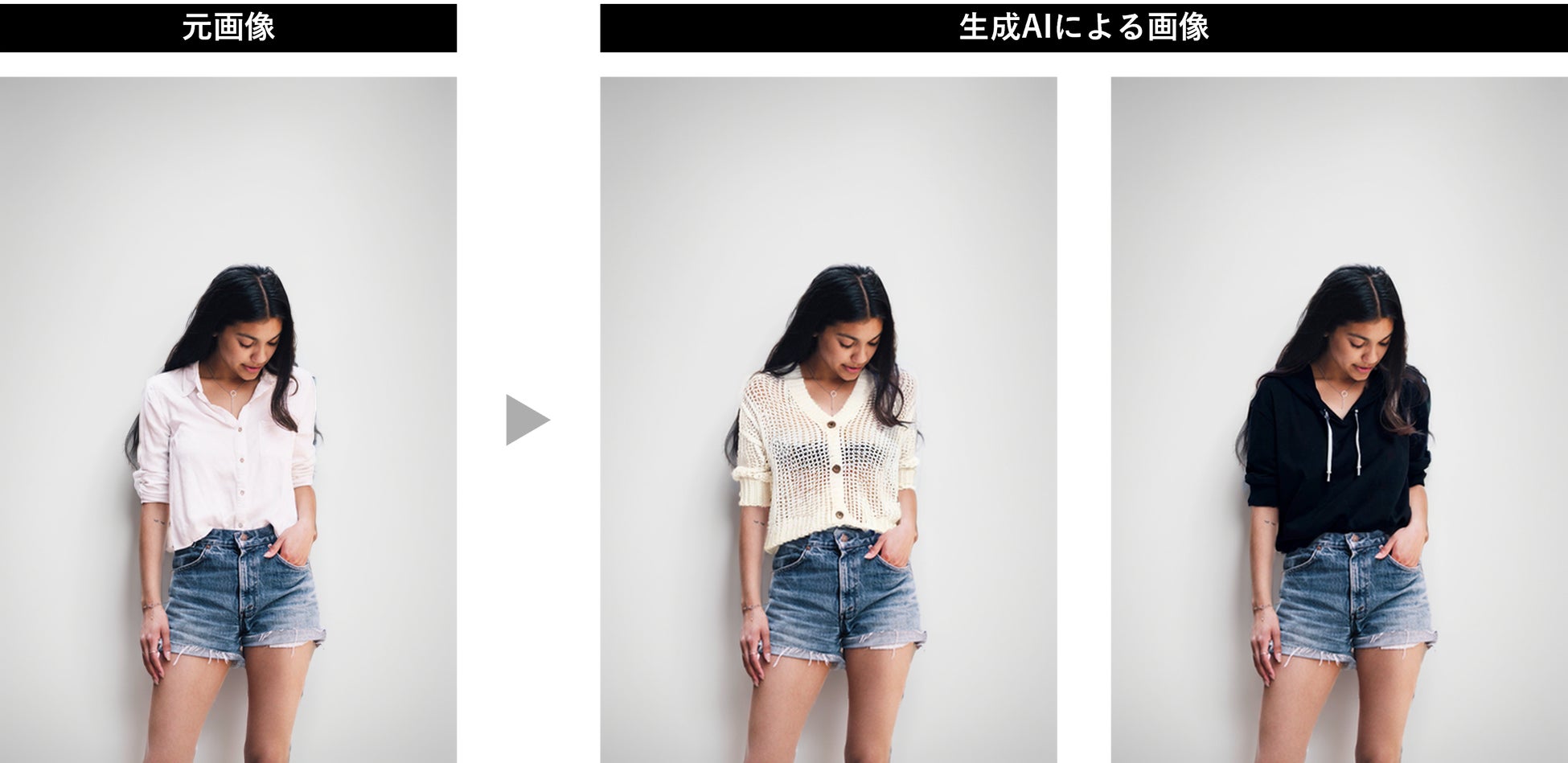 生成AIによる服のコーディネート