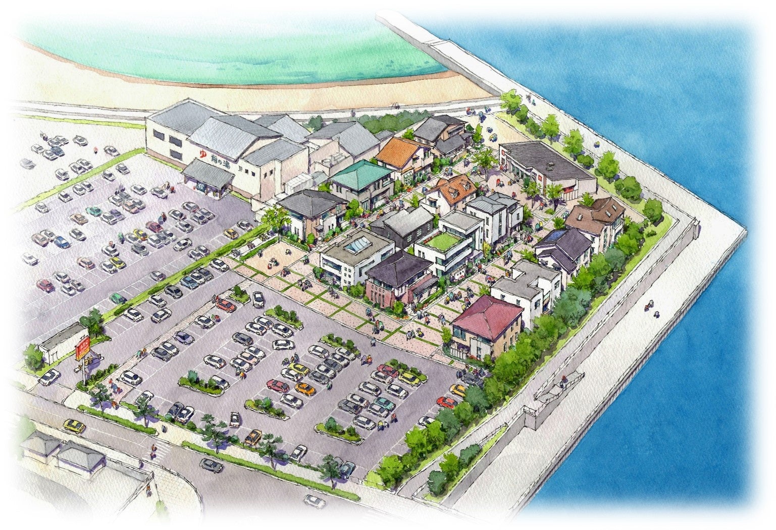 ABCハウジング 明石・大蔵海岸住宅公園 イメージパース