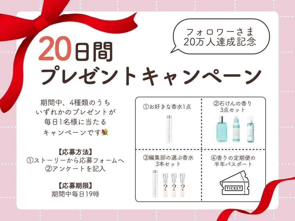 香りの総合プラットフォーム「カラリア」 公式インスタグラム