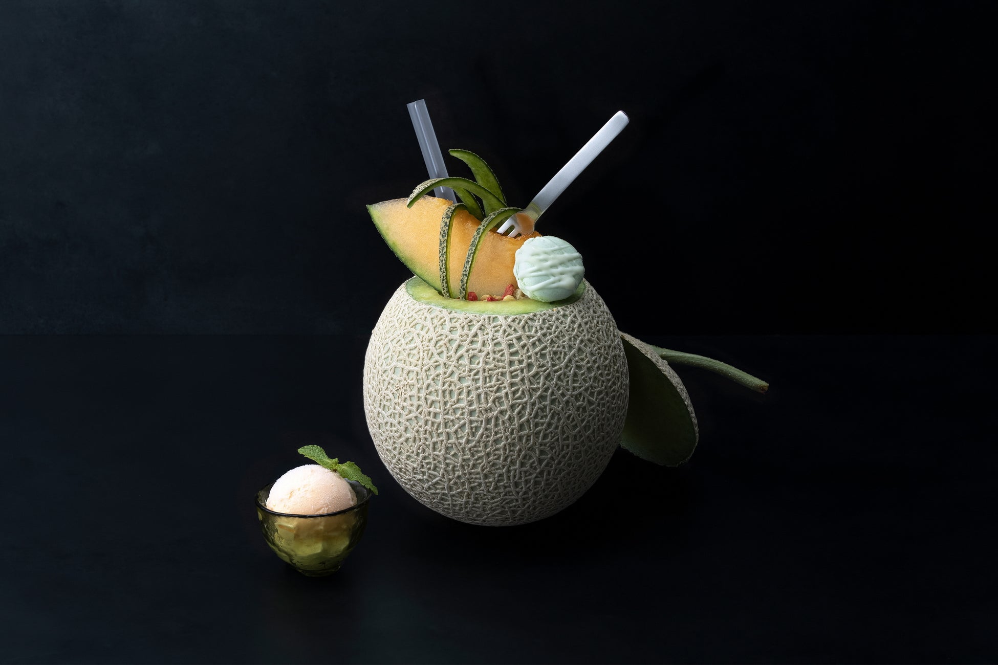 メロンの可能性を追求するメロン専門工房ならではのメニュー開発