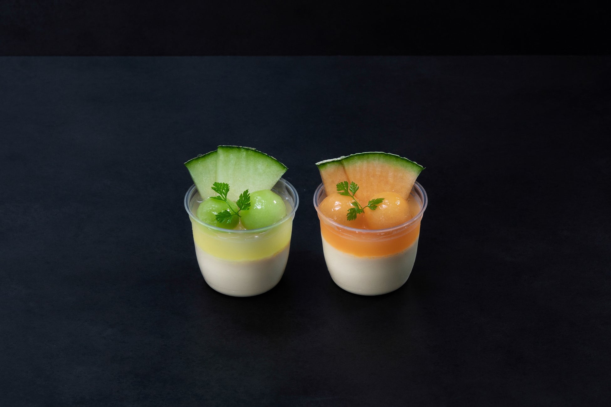 ●なめらかメロンプリン(680円)