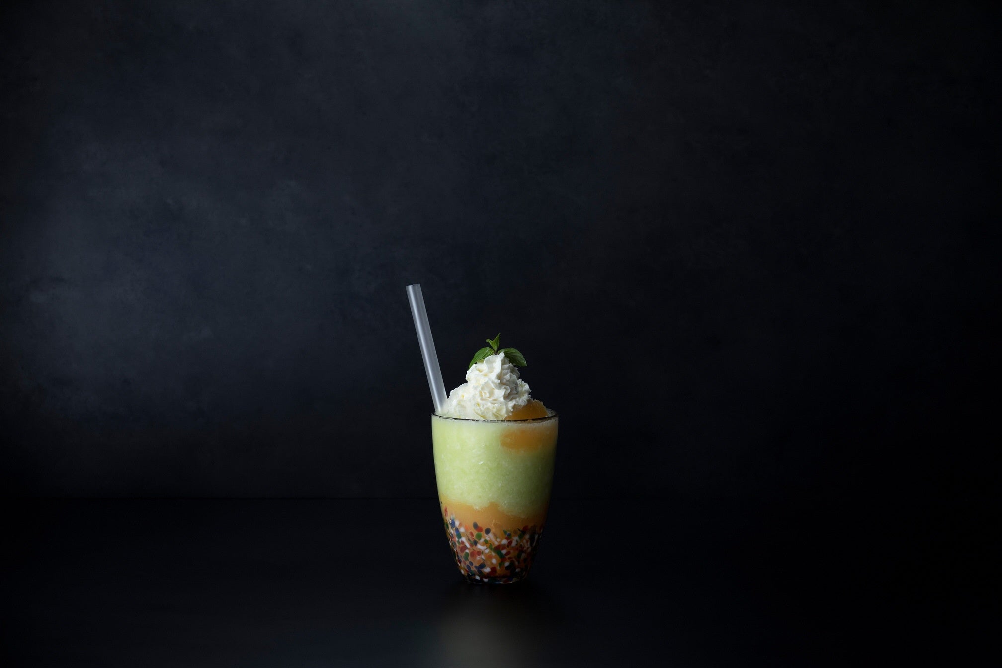 ●メロンジェラートフラッペ（850円）