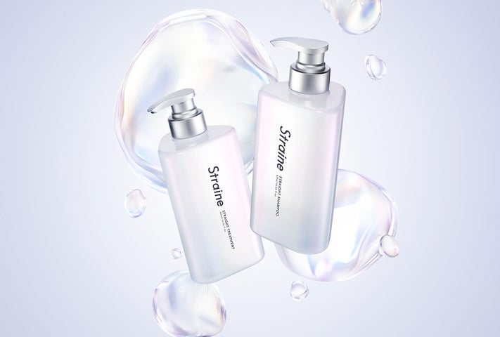 ストレートヘアケアブランド「Straine」から、2.5倍の大容量詰め替え ストレートヘアケアブランド「Straine」から、2.5倍の大容量詰め替え