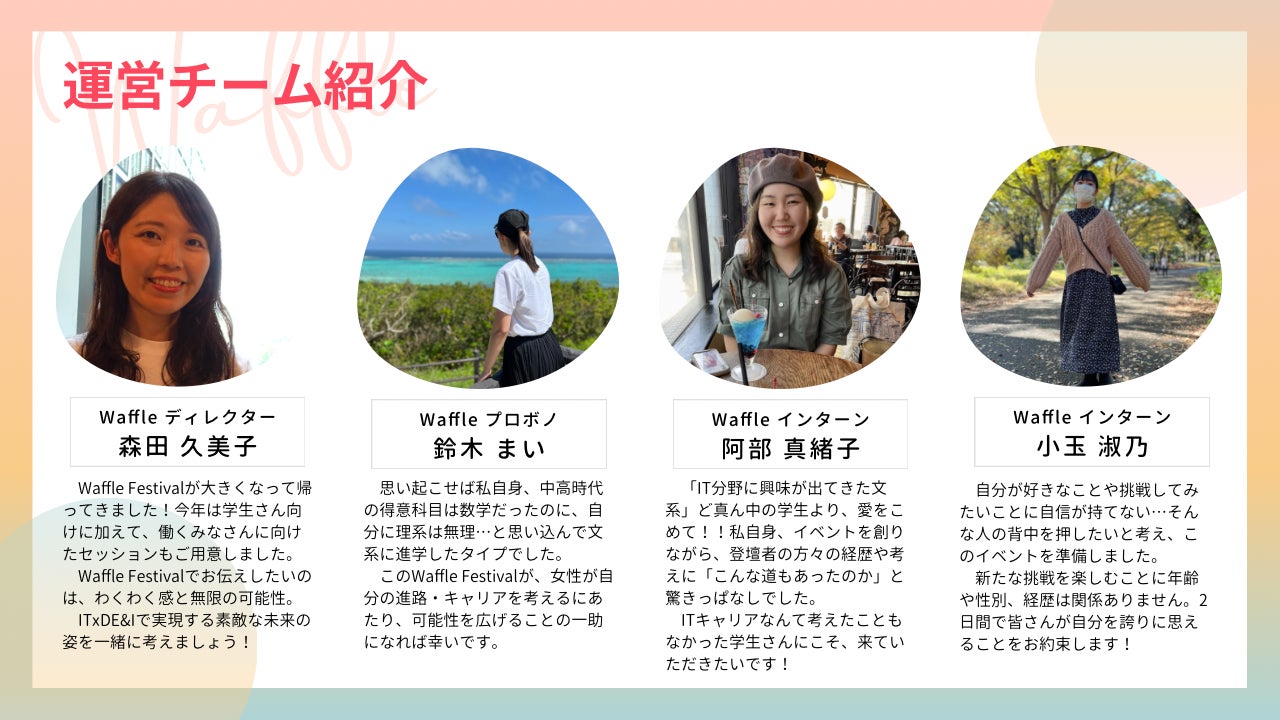 Waffle Festival 運営チーム