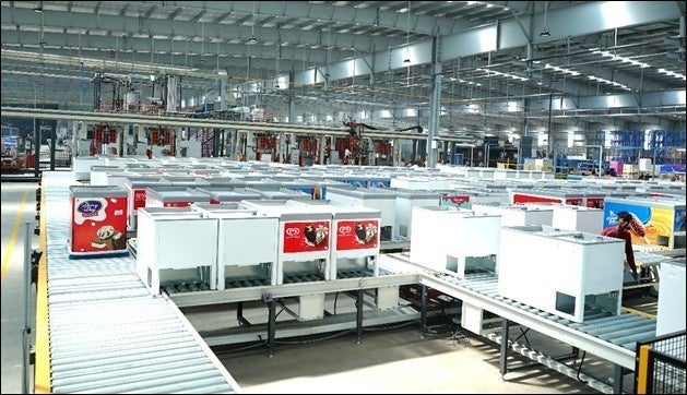 自動化が進む製造ライン