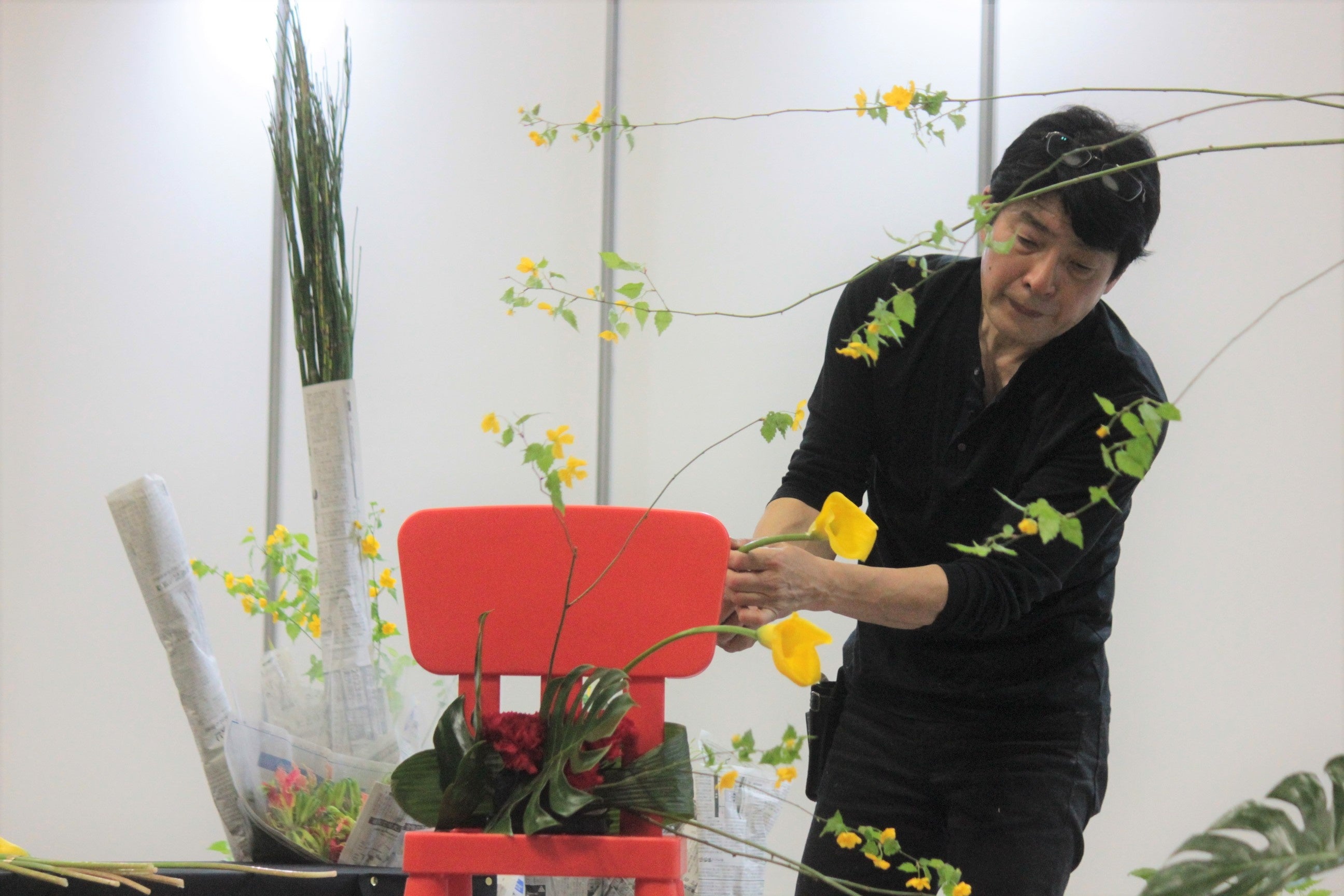 フラワーデザイン日本一が決定 JFTD花キューピット 2023フラワー  