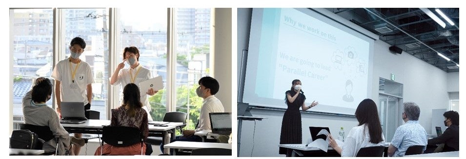 ▲イノプロの授業風景。