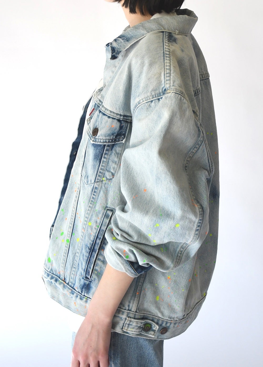 X2067 淡色デニムジャケット ￥22,000(tax in)