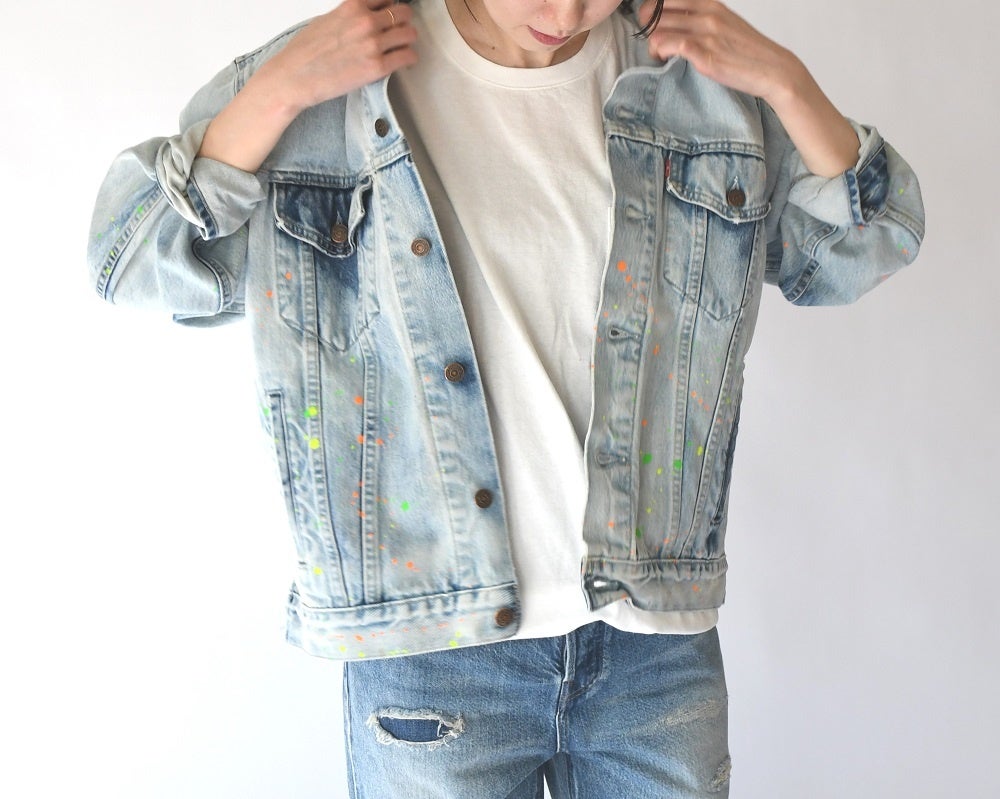 X2067 淡色デニムジャケット ￥22,000(tax in)