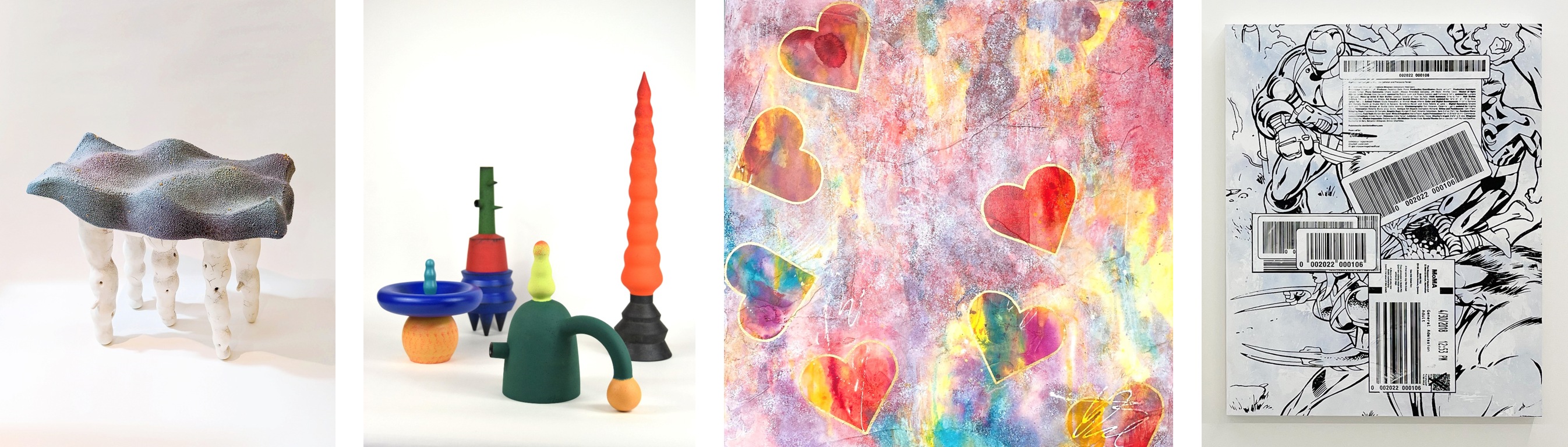 （左から、TSAI,YING-CHEN、酒井智也、U-ku、にいみひろき）