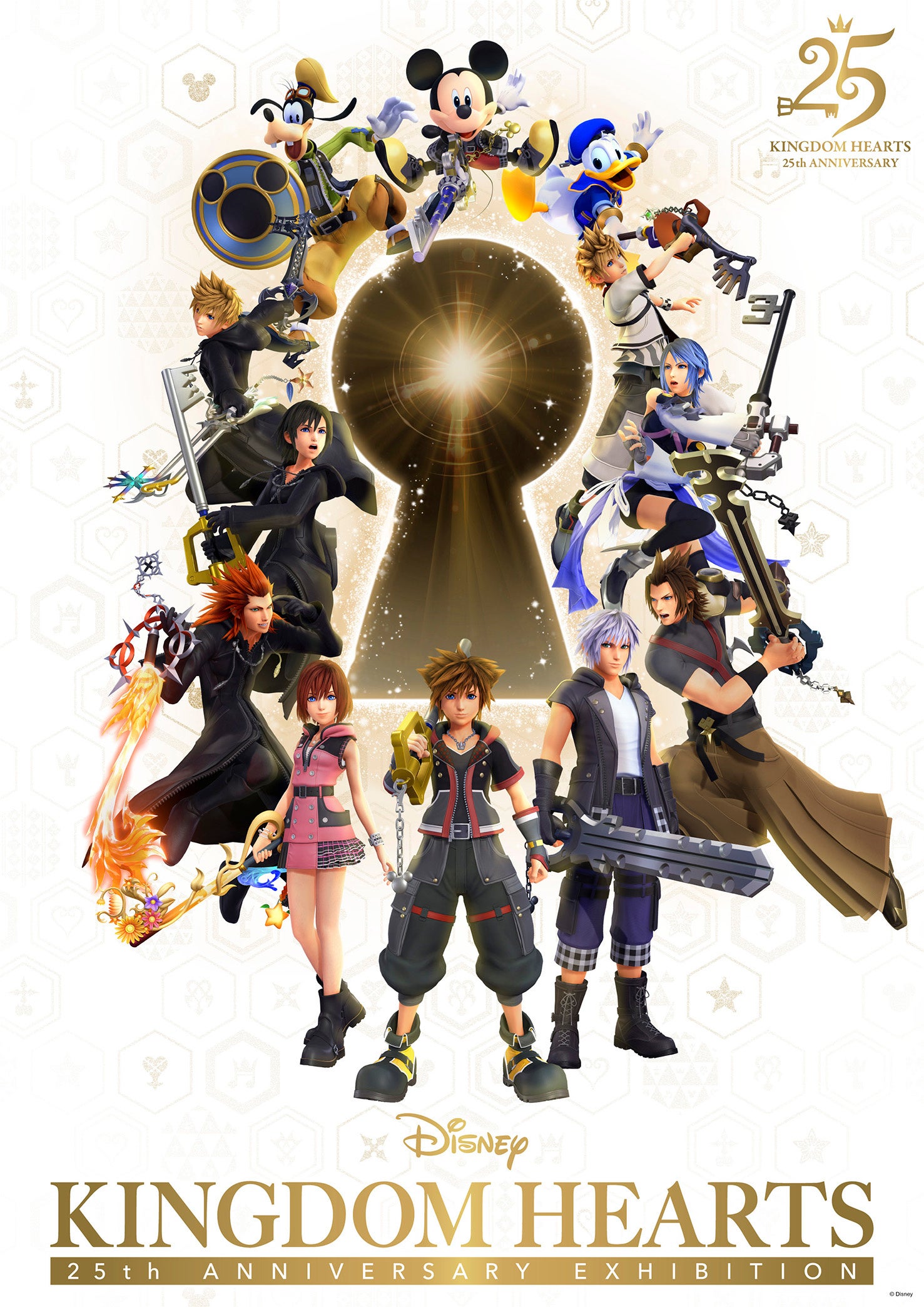 『KINGDOM HEARTS 25th ANNIVERSARY EXHIBITION』 本日10月8日より入場券販売スタート！ グッズ付き入場券の特典＆入場者特典の詳細も公開！