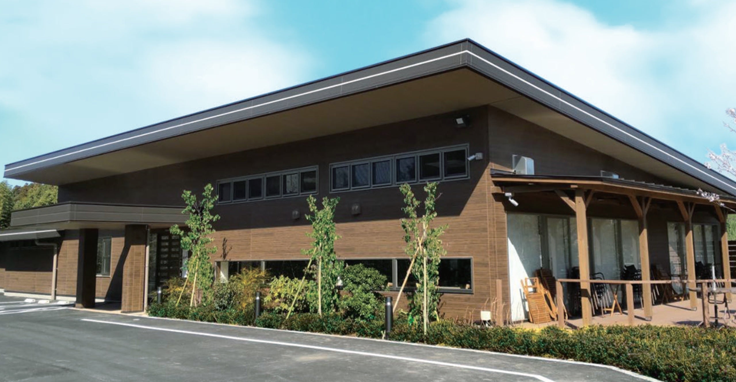 「八天堂カフェリエきさらづ　外観」（イメージ）