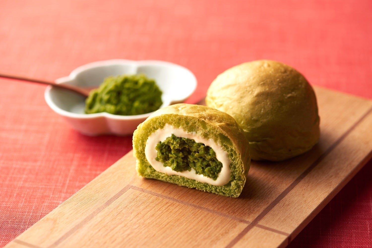 「くりーむパン宇治抹茶あん」（イメージ）