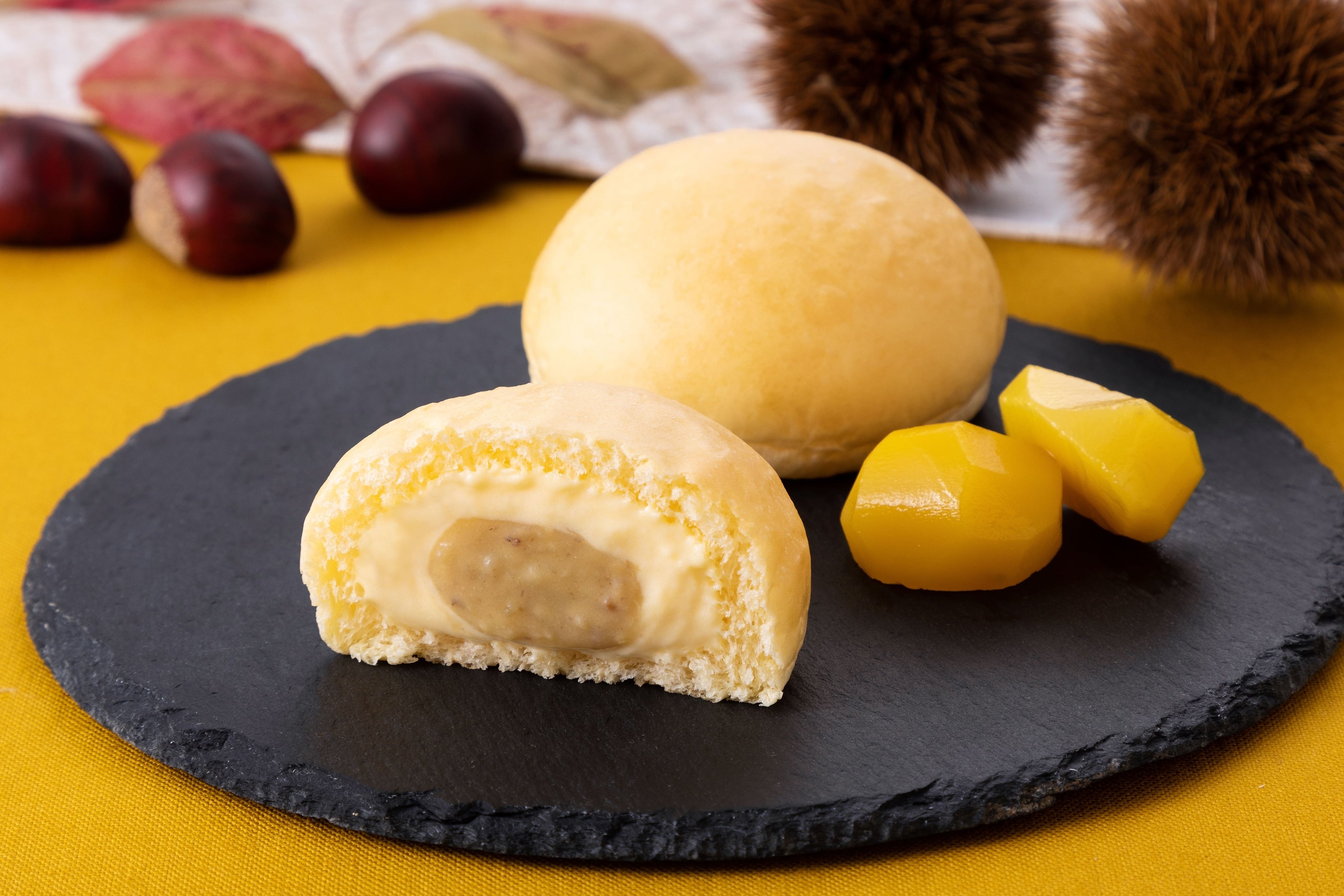 「とろける岐阜くりーむパン 栗きんとん」（イメージ）