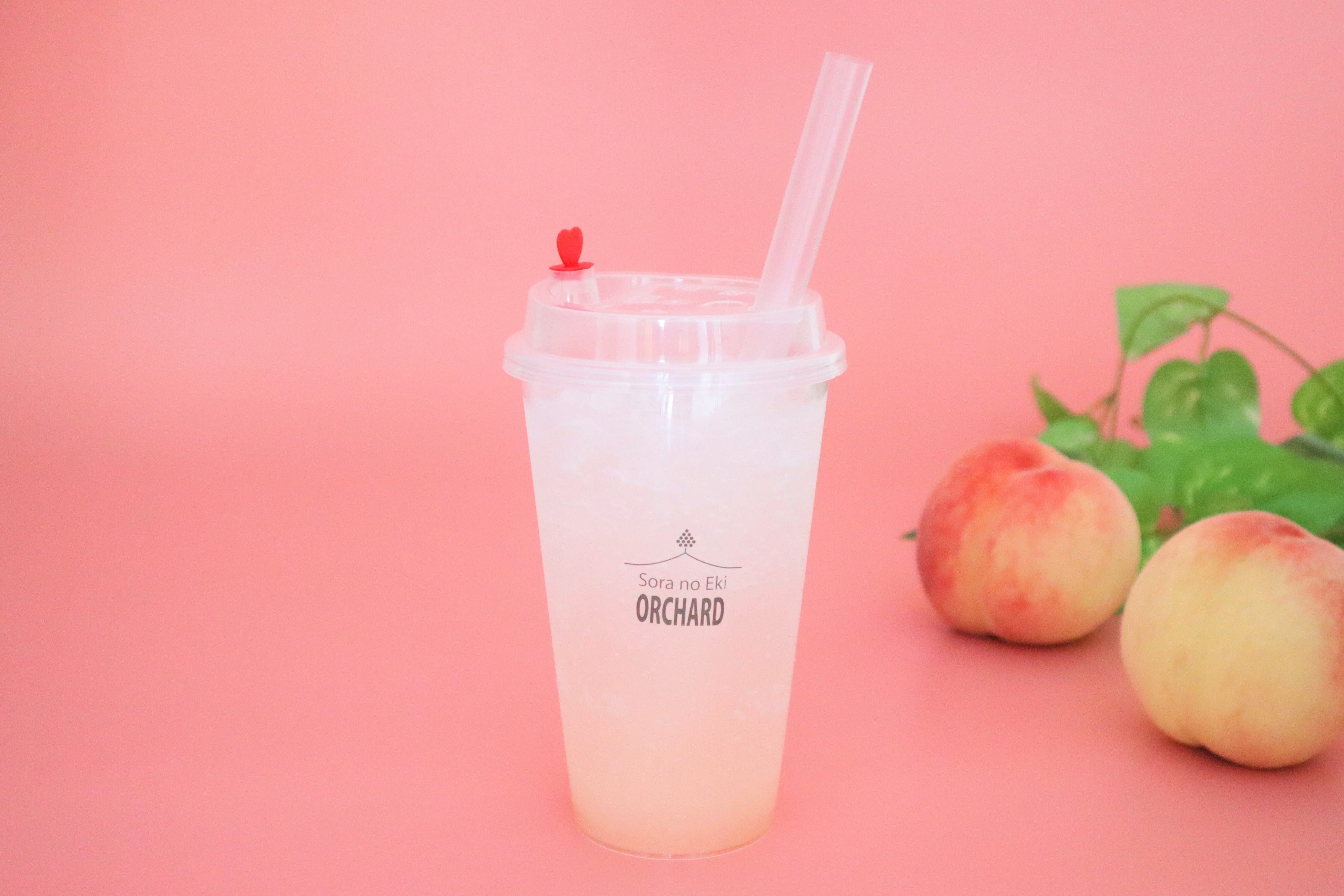 爽やかピーチソーダ（イメージ）