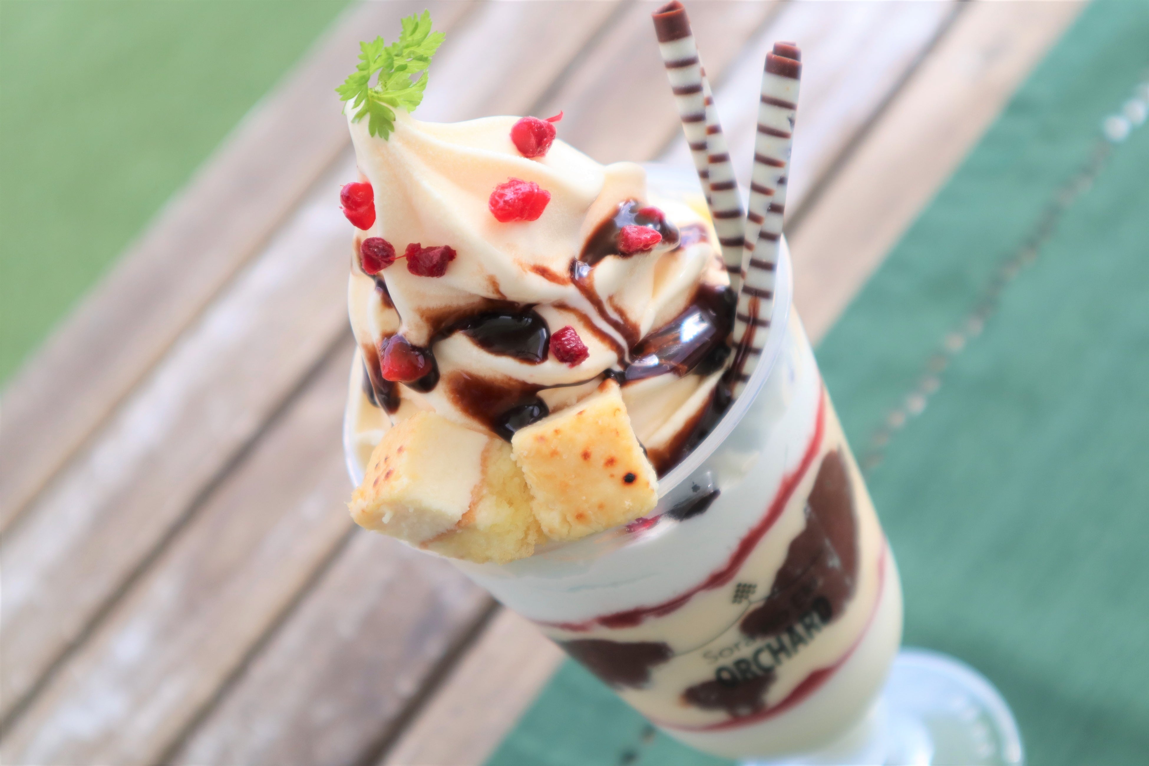 もーもーミルクパフェ（イメージ）