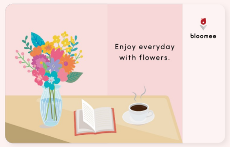 花ギフトカード（イメージ）