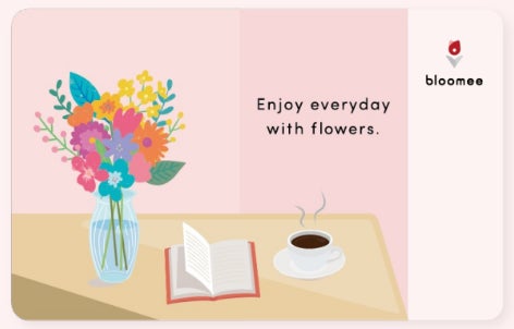 花ギフトカード(イメージ)