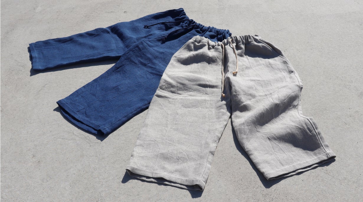 麻100％をまとう心地よさ。 ”タオル屋が考えた”2重ガーゼのワンマイル