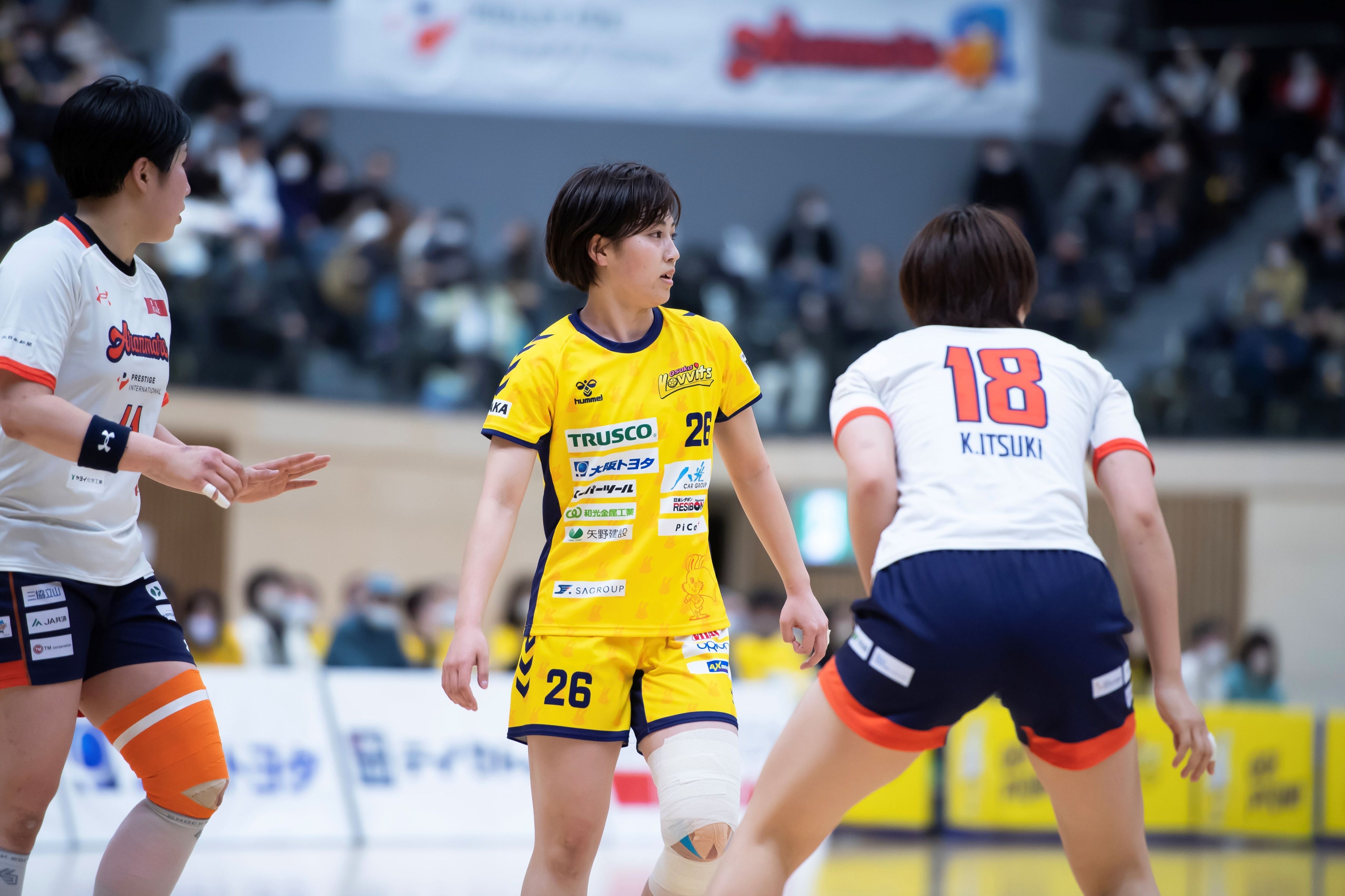 大阪ラヴィッツ 笠松もも選手（株式会社トーガシ）