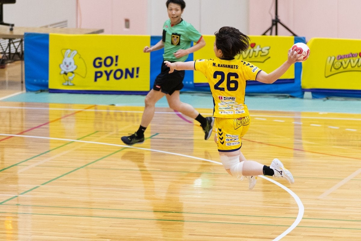 笠松もも 試合の様子