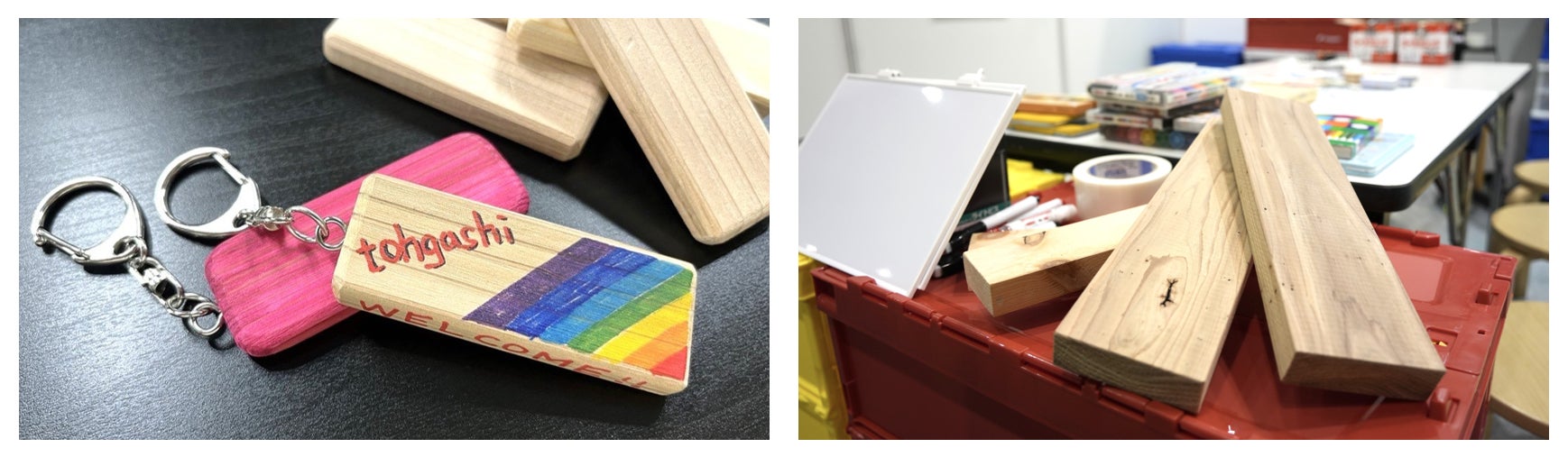 廃木材を再利用した子供向けワークショップ「みらいのたからばこ2023」が大盛況! 廃木材を再利用した子供向けワークショップ「みらいのたからばこ2023」が大盛況!