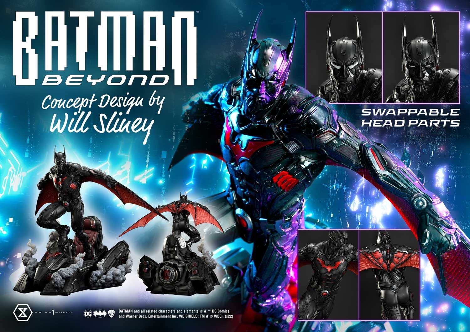 未来のダークナイト バットマン ビヨンド トップコミックアーティストとのコラボにより立体化 株式会社プライム1スタジオのプレスリリース 未来のダークナイト バットマン ビヨンド トップコミックアーティストとのコラボにより立体化 株式会社プライム1スタジオのプレスリリース