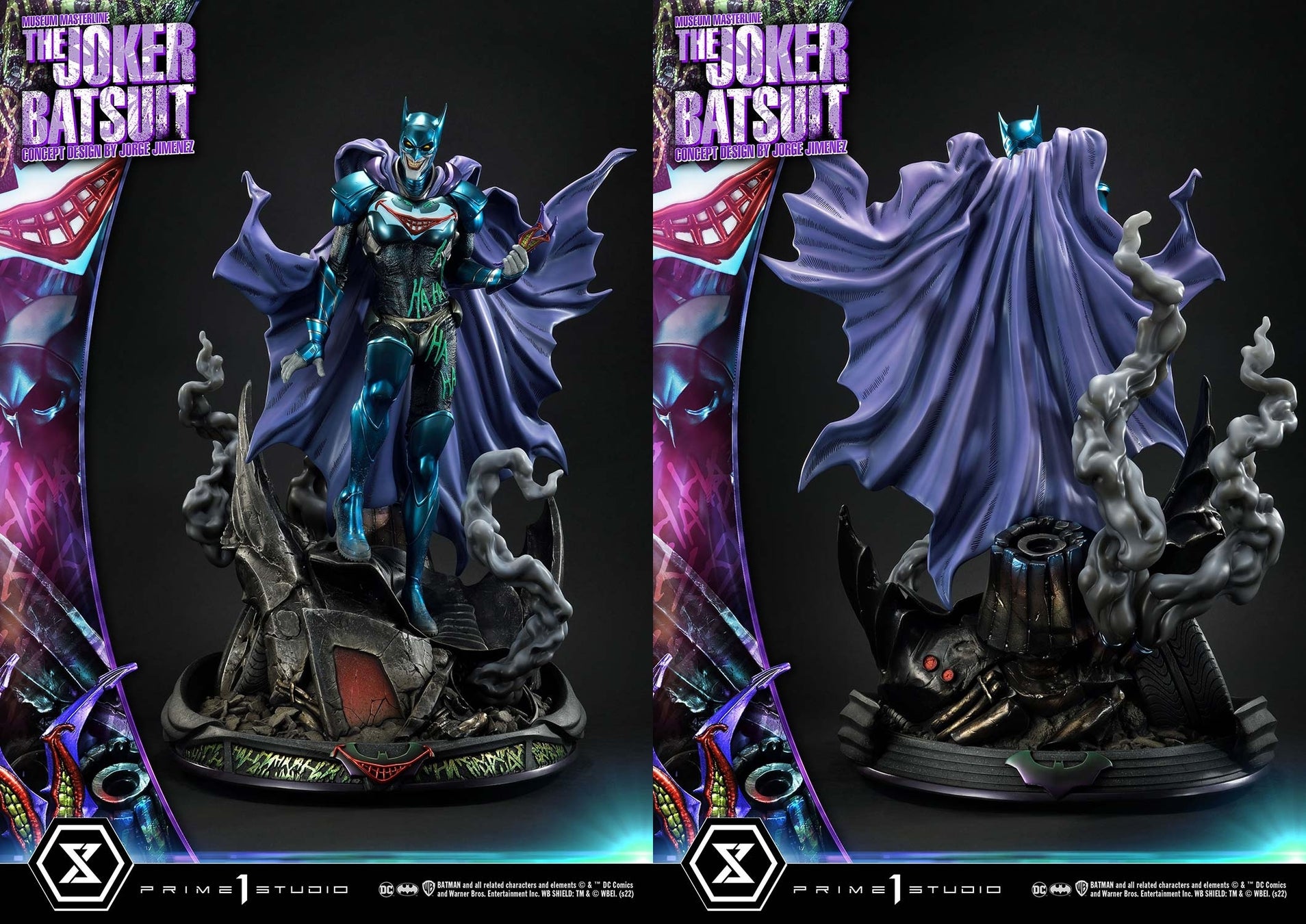 正義を強奪したスーパーヴィラン Dcコミックス バットマン ジョーカー ウォー より ジョーカー バットスーツ を立体化 株式会社プライム1スタジオのプレスリリース 正義を強奪したスーパーヴィラン Dcコミックス バットマン ジョーカー ウォー より ジョーカー バットスーツ を立体化 株式会社プライム1スタジオのプレスリリース