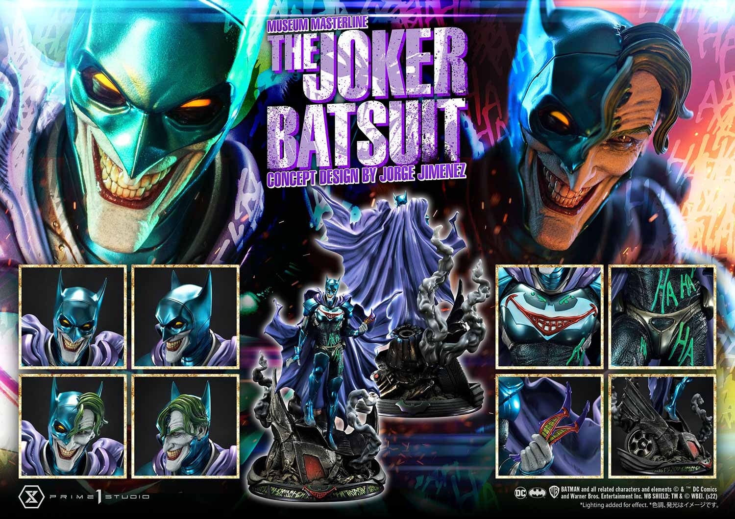 正義を強奪したスーパーヴィラン Dcコミックス バットマン ジョーカー ウォー より ジョーカー バットスーツ を立体化 株式会社プライム1スタジオのプレスリリース 正義を強奪したスーパーヴィラン Dcコミックス バットマン ジョーカー ウォー より ジョーカー バットスーツ を立体化 株式会社プライム1スタジオのプレスリリース